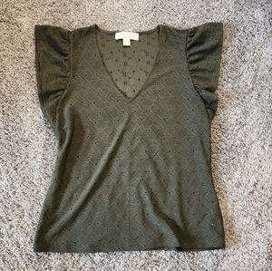Michael Kors Small Green Top